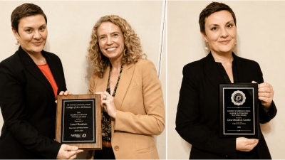 Prof. Lana Obradović – dvostruko priznanje izvrsnosti u nastavi i istraživanju na Univerzitetu Nebraska-Omaha