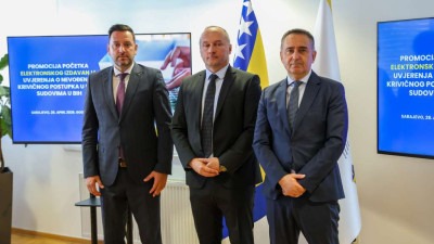Četiri suda u FBiH počinju elektronski izdavati uvjerenja o nevođenju krivičnog postupka
