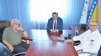 Prof. dr. Jacob Bergsland boravio u posjeti UKC Tuzla povodom 30 godina partnerstva između Buffala i Tuzle