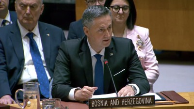 Bećirović u UN-u: Antidejtonska politika RS-a dovela BiH na rub sukoba