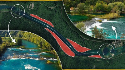 Foto: Nacionalni park Una − bespravni graditelji moćniji od države