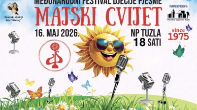 Međunarodni festival dječije pjesme ‘Majski cvijet’ 16. maja u Narodnom pozorištu Tuzla