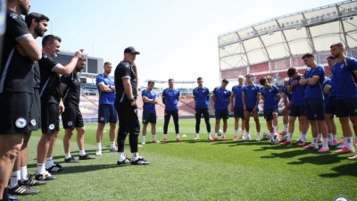 Foto: Počela je operacija “Katar”, Zmajevi odradili trening u Salt Lakeu pred jedan od najvažnijih mečeva u historiji nacije