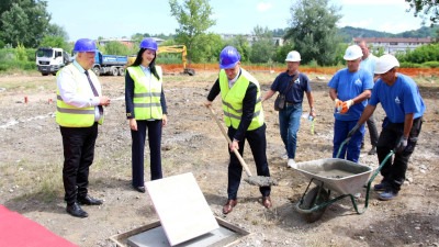 Foto: Položen kamen temeljac za novu zgradu Općinskog suda u Lukavcu