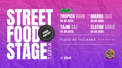 Četiri dana besplatne vrhunske zabave u Tuzli: Treći Street food stage
