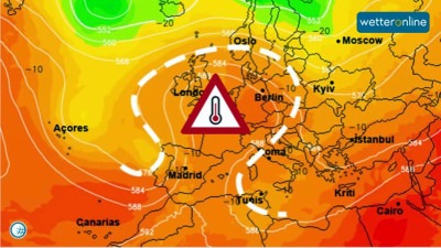 Evropa pod “omegom”: Neobični meteorološki fenomen zarobio vrelinu nad kontinentom
