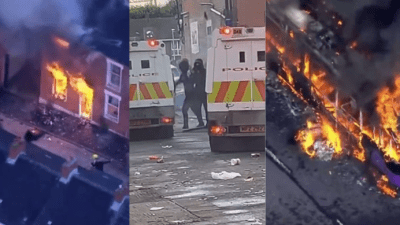 Video: Nasilni protesti širom Velike Britanije nakon napada nožem u Belfastu; Zapaljene kuće, vozila i barikade