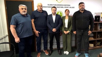 Ministar Gazdić upriličio prijem predstavnicima Saveza sjedeće odbojke BiH