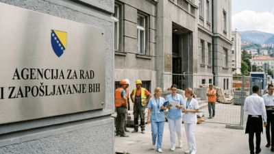 Agencija za rad i zapošljavanje BiH: Nezaposlenost u BiH pala ispod 306 hiljada