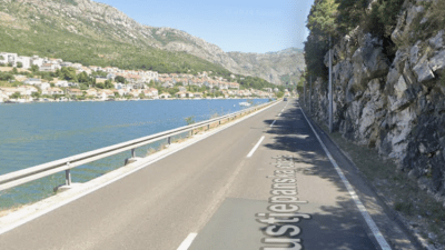 Kod Dubrovnika motorom bježao policiji. Udario u stup i zid, sletio u more pa poginuo