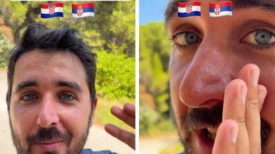 Video: ‘Ne brinite, još uvijek me nisu BACILI U MORE’: Srbin objavio video sa hrvatskog primorja i narugao se Dačiću