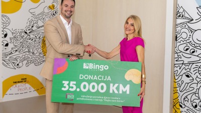 Bingo Group donirao 35.000 KM za unapređenje uslova u Dnevnom centru Udruženja ‘Dajte nam šansu’