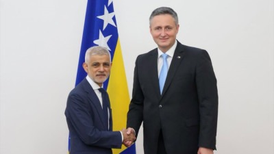 Bećirović u Sarajevu razgovarao sa gradonačelnikom Londona Sadiqom Khanom