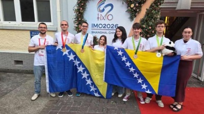 Učenici iz BiH na matematičkoj olimpijadi u Šangaju osvojili zlato, srebro i bronzu