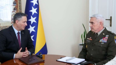Bećirović s novim komandantom NATO štaba: Članstvo BiH u NATO-u zajednički interes BiH i Alijanse