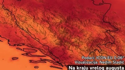 Na kraju vrelog avgusta, Nedim Sladić najavio: ‘Stiže nam najtopliji dan u 2026. godini!’