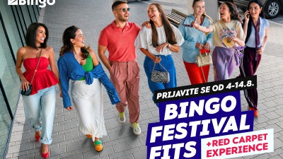 Video/Otvorene prijave za Bingo Festival Fits: Odaberite outfit s omiljenim influencerom i zablistajte na Crvenom tepihu Sarajevo Film
