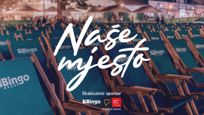 Četvrto ljeto zaredom Trg slobode postaje Naše mjesto – Bingo Ljetno kino Tuzla