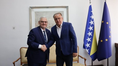Foto: Premijer Nikšić razgovarao s vršiocem dužnosti visokog predstavnika za BiH Crishockom