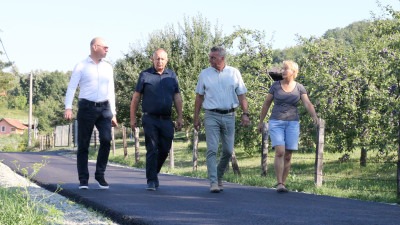 Foto: U Gornjoj Tuzli završena izgradnja puta vrijedna 246.000 KM