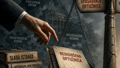 Sistem koji proizvodi slabe predmete; Gdje prestaje razjašnjenje dokaza, a počinje spašavanje optužnice?