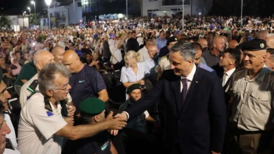 Foto/Bećirović u Bužimu: Baklja slobode i ideja Bosne nikada neće biti ugašene