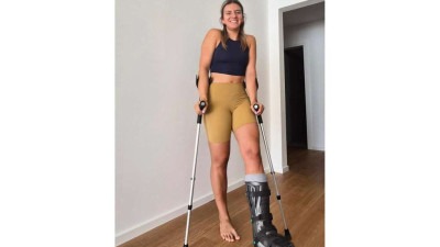 Elvedina Muzaferija slomila nogu na pripremama u Švicarskoj: “Na skije ću se vratiti prije nego što mislite”