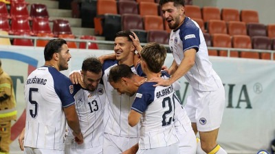 Foto/Bravo Zmajevi: Bosna i Hercegovina u fantastičnoj utakmici deklasirala Rumuniju u Bukureštu