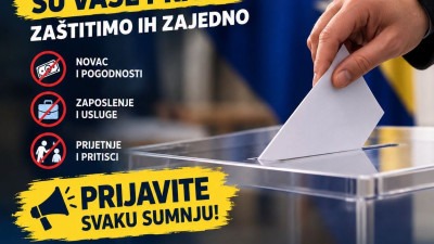 Tužilaštvo TK: Izbori su vaše pravo – zaštitimo ih zajedno!