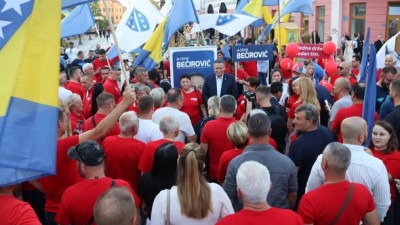 Foto/Bećirović u Brčkom: Brčko Distrikt BiH je pod suverenitetom države Bosne i Hercegovine