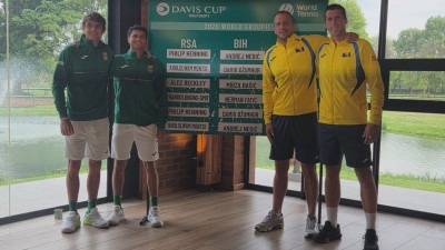Andrej Nedić otvara Davis Cup susret JAR – BiH, mečevi uživo na BHRT