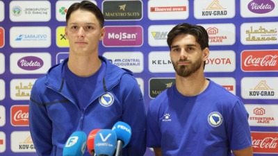 Hasić i Hamzić: Presretni smo zbog poziva u reprezentaciju BiH, očekuju nas teške utakmice