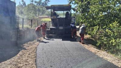 Foto: Završeni radovi na putnoj infrastrukturi u MZ Slavinovići i Donja Obodnica