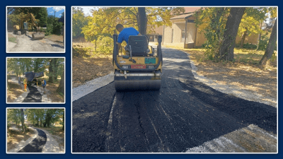 Foto: U toku radovi na putnoj i komunalnoj infrastrukturi finansirani dijelom prihoda Termoelektrane Tuzla
