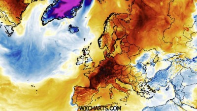Toplotni val ponovo stiže u Evropu: Temperature bi mogle prelaziti 40 stepeni, toplina se širi i prema Balkanu