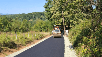 Foto: Završeni radovi na putnim pravcima u Lipnici i Gornjoj Tuzli