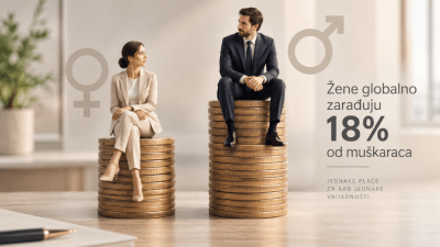 Žene globalno zarađuju 18 posto manje od muškaraca, za BiH nema pouzdanih podataka