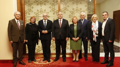 Foto: Povodom obilježavanja 50. godišnjice Univerziteta u Tuzli upriličen prijem za bivše rektore