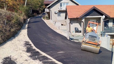 Foto: Završeni radovi na sanaciji putne infrastrukture na tri lokacije u Tuzli