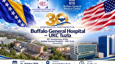 UKC Tuzla obilježava 30. godišnjicu partnerstva sa Buffalo General Hospital, USA