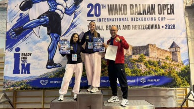 Foto: Iman Drugović osvojila zlato na Balkan Openu 2026 tehničkim nokautom