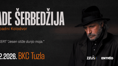 Rade Šerbedžija i Zapadni kolodvor: ‘Jesen stiže, dunjo moja’ u Tuzli